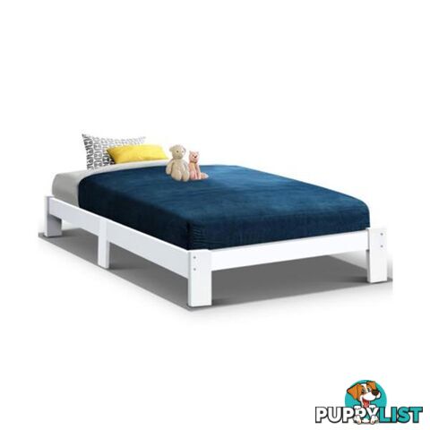 Artiss Bed Frame Single Wooden Bed Base Frame Size Jade - Artiss - 9355720017892