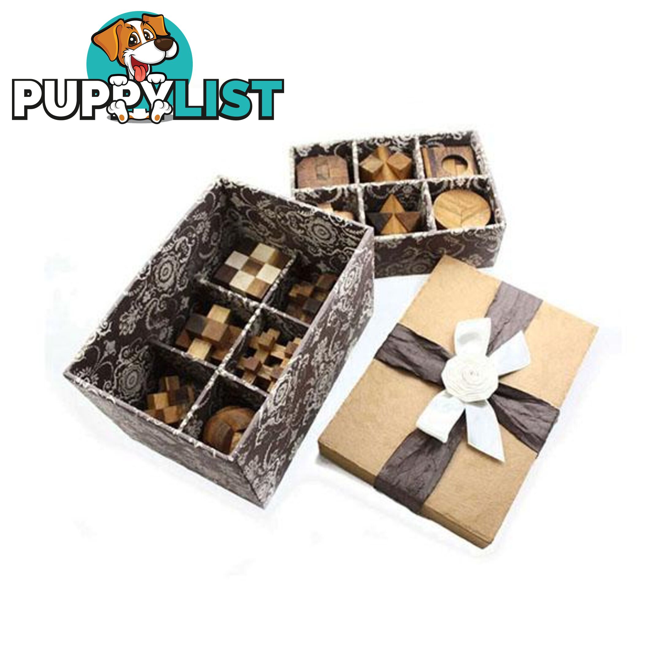 12 Puzzles Deluxe Gift Box Set - Mango Trees - 9476062138738