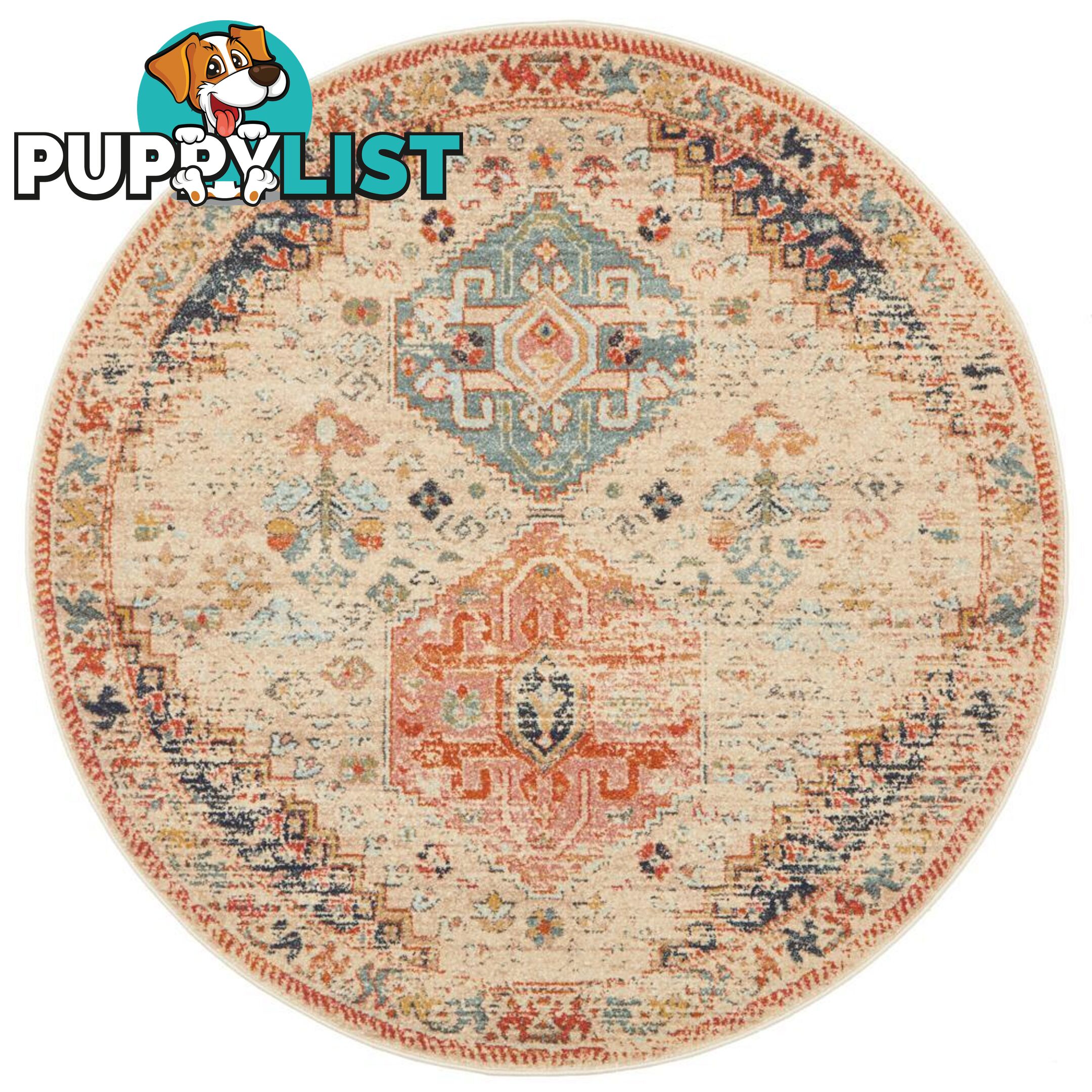 Legacy Round Autumn Rug - Unbranded - 9375321884471