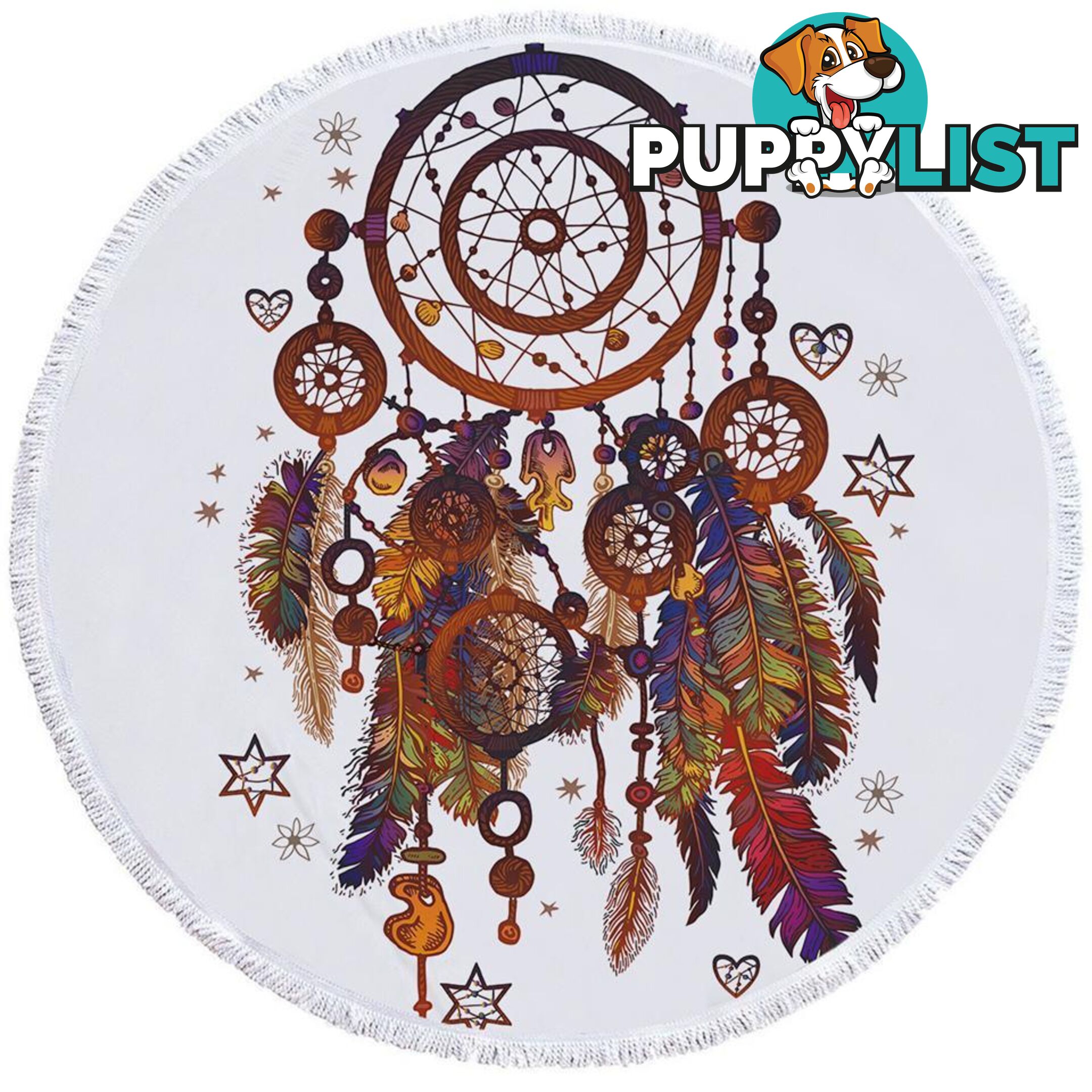 Stunning Dream Catcher Beach Towel - Towel - 7427046311274