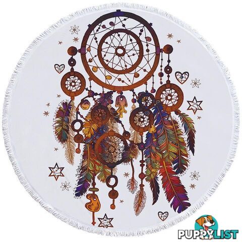 Stunning Dream Catcher Beach Towel - Towel - 7427046311274