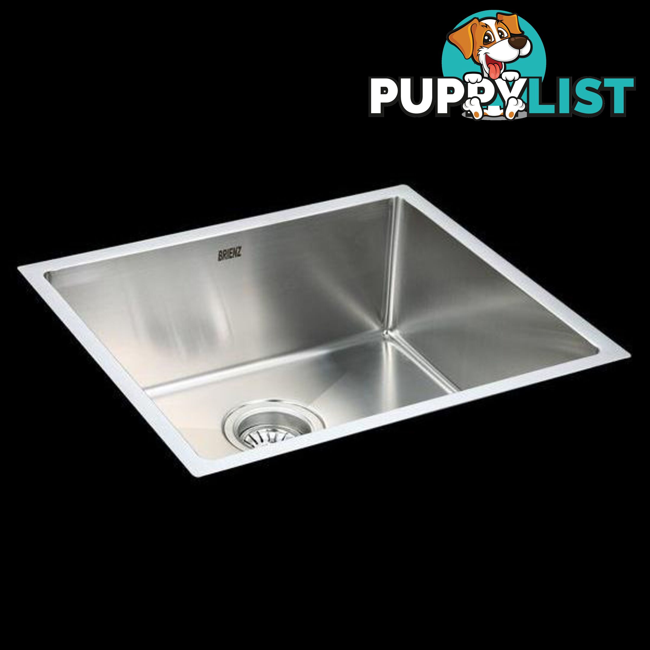 810x505mm Handmade 1.5mm Stainless Steel Kitchen Sink w/ Square Waste - Unbranded - 4344744431666