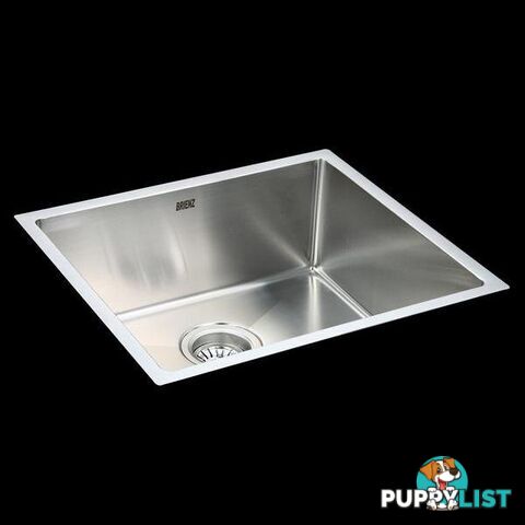 810x505mm Handmade 1.5mm Stainless Steel Kitchen Sink w/ Square Waste - Unbranded - 4344744431666