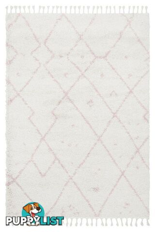 Saffron Yapboz Pink Rug - Unbranded - 9375321878470