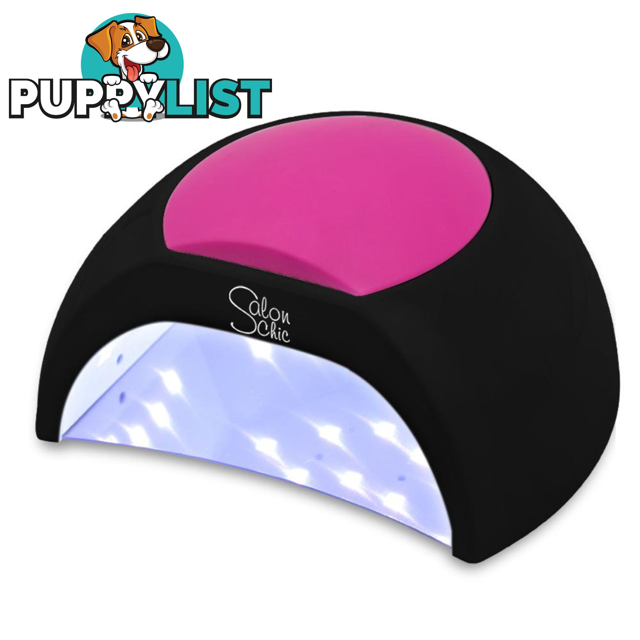 Salon Chic 48W Led Uv Nail Lamp Light In Black - Salon Chic - 766008435120