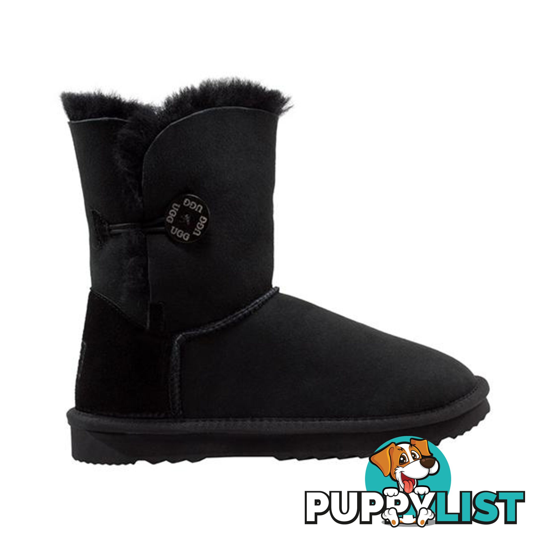 Comfort Me Australian Made Mid Bailey Button Ugg Boot - Comfort Me - 822427521698