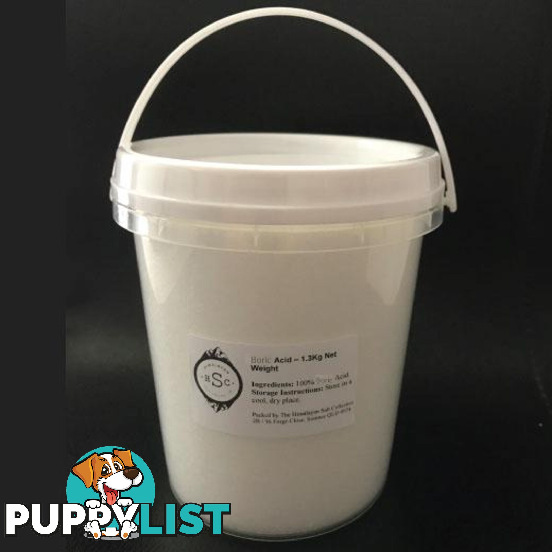 Boric Acid Powder Bucket | High Purity Fully Soluble - Unbranded - 4344744376264