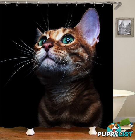 Gorgeous Cat Shower Curtain - Curtain - 7427046037341