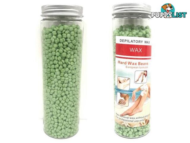 Hard Wax Brazilian Waxing Beads Beans Bottles - Aloe Vera (2x 400g) - Unbranded - 4344744371856