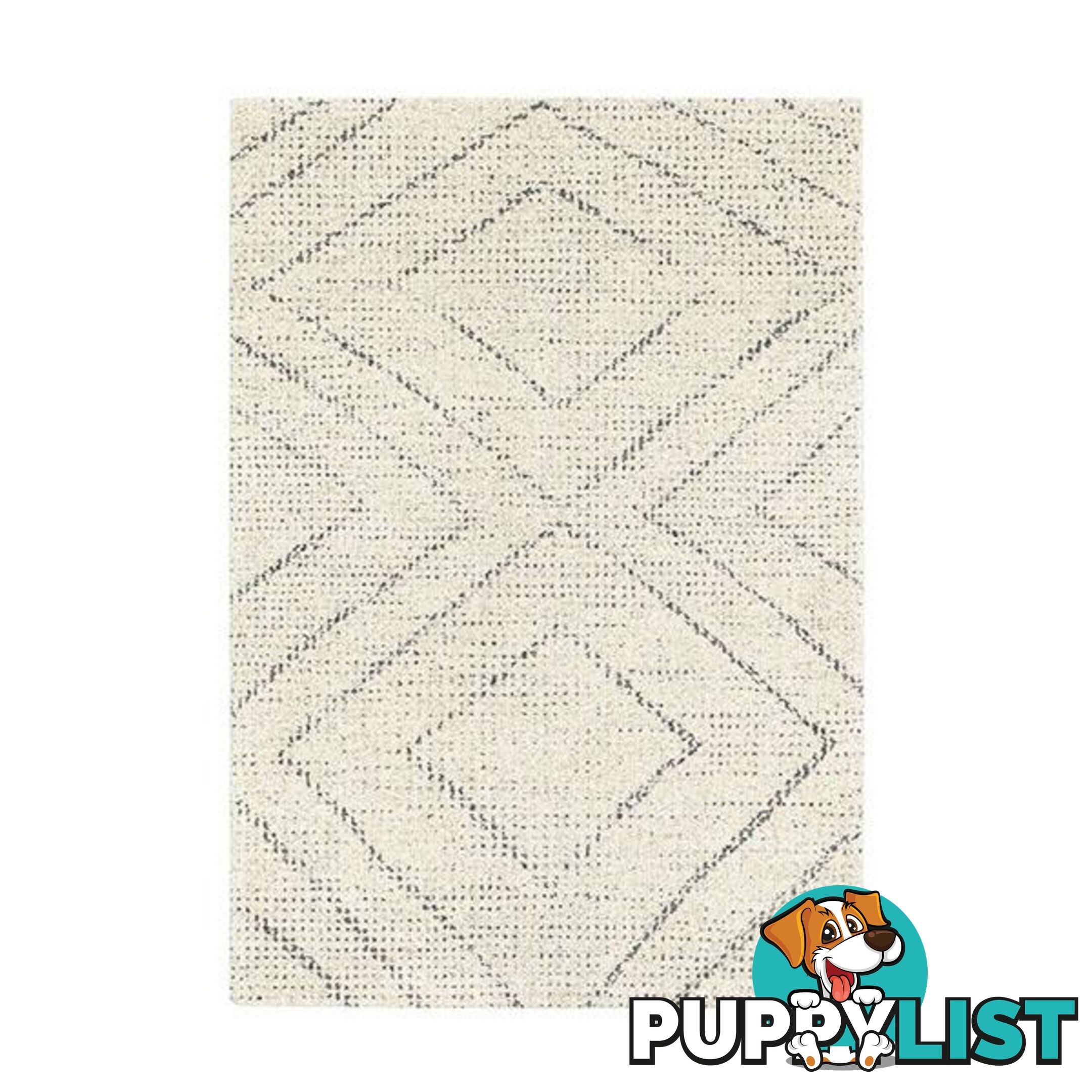 Harlem Cream Polypropylene Rug - Unbranded - 787976629847