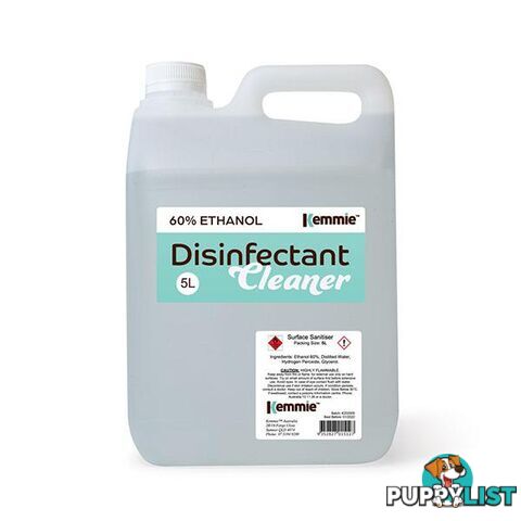 5L Surface Disinfectant Cleaner Sanitiser Refill Alcohol Bulk Spray - Unbranded - 787976615932