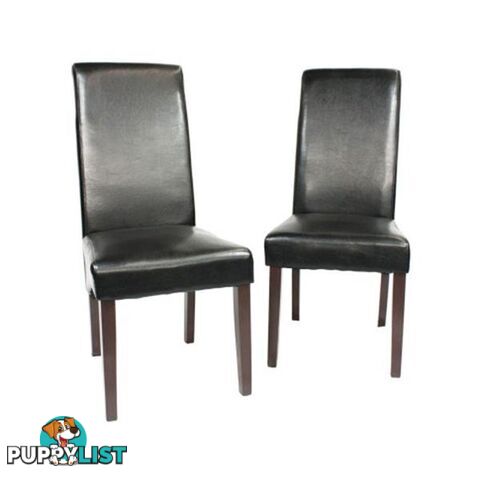 Swiss Wooden Dining Chairs 2X - Unbranded - 7427046195669