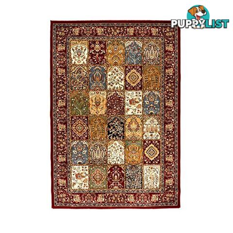 Nain Red Traditional Rug - Unbranded - 7427046163903