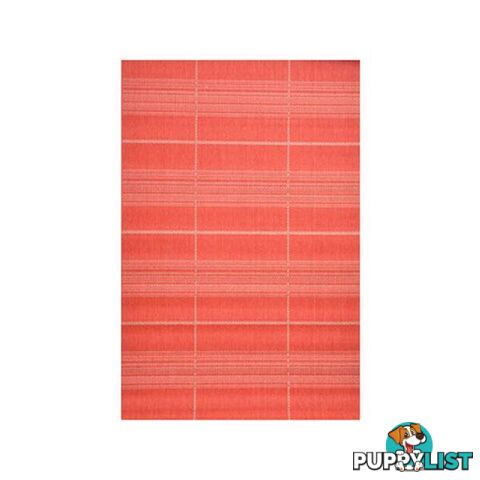 Essenza Light Red Polypropylene Rug - Unbranded - 9476062070939