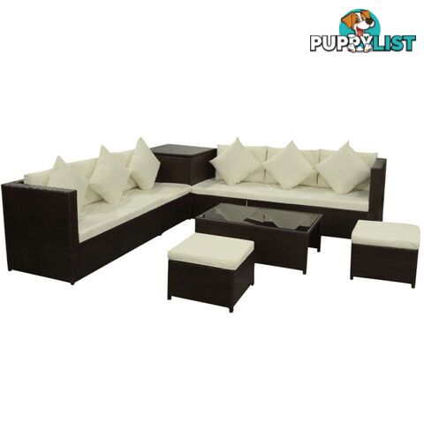 Rattan Garden Sofa Set (26 Pcs) - Unbranded - 4326500418739