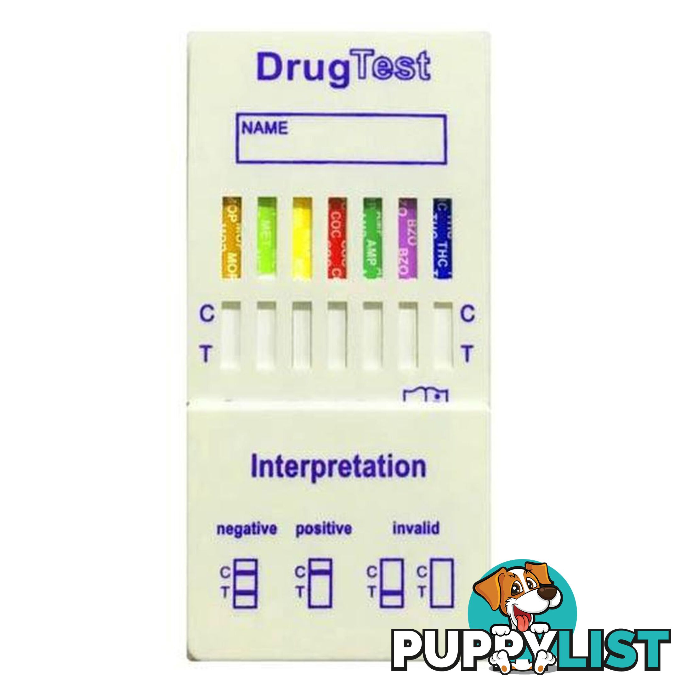 Saliva Drug Test Kit 5-in-1 - Unbranded - 9476062098421