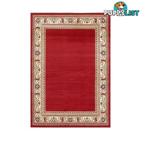 Allure Bordeaux Polypropylene Rug - Unbranded - 7427005850455