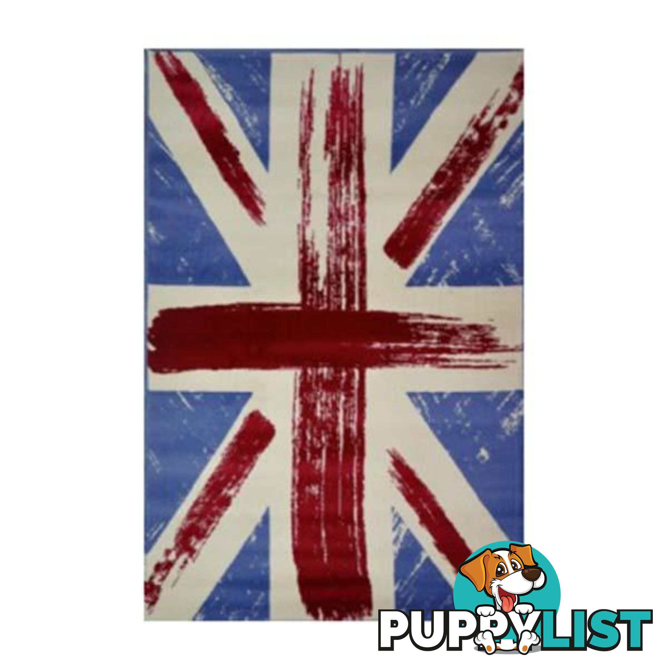 Pop Art Brittania Non Shed Rug - Unbranded - 787976624187