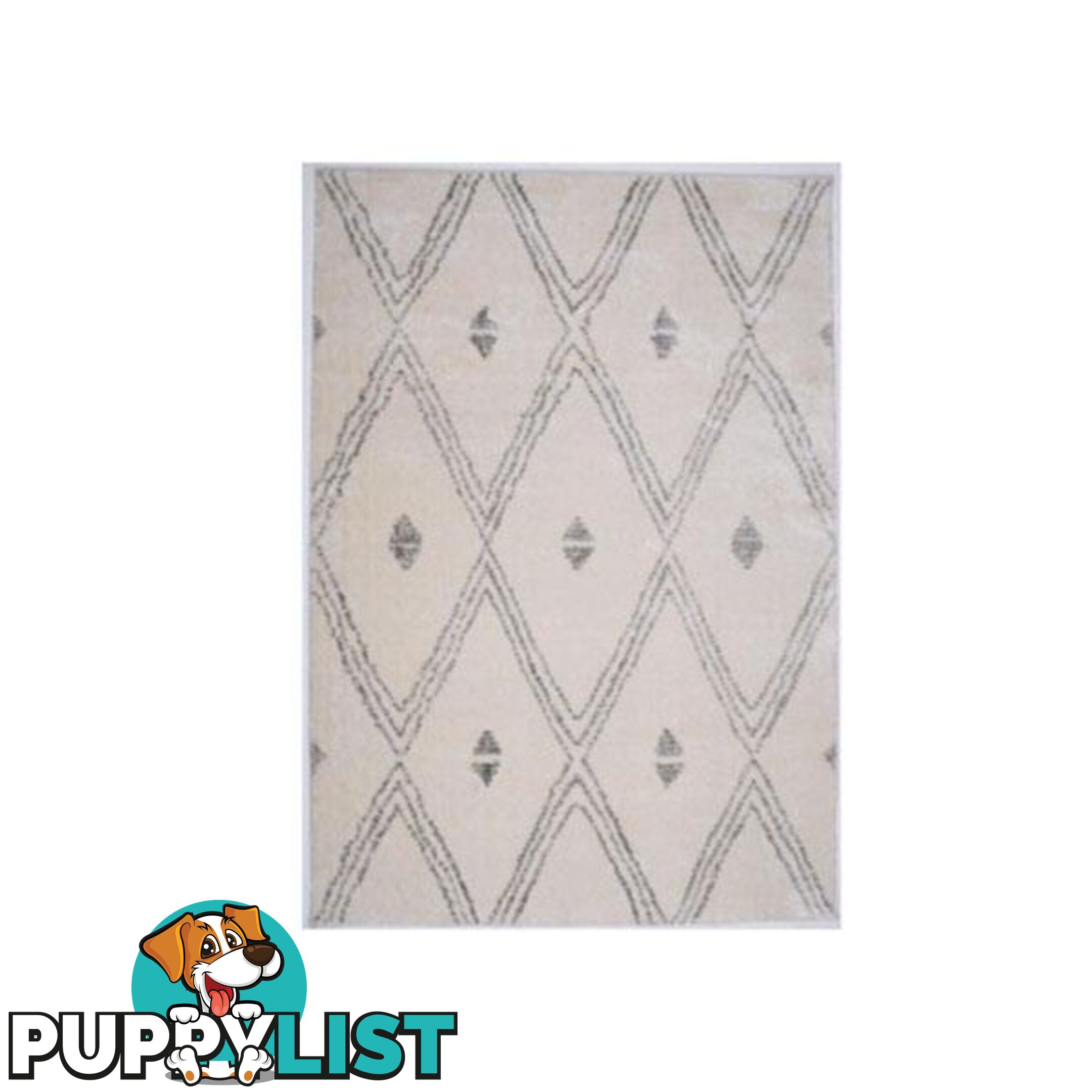 Soho Diamond Light Rug - Unbranded - 9476062079765