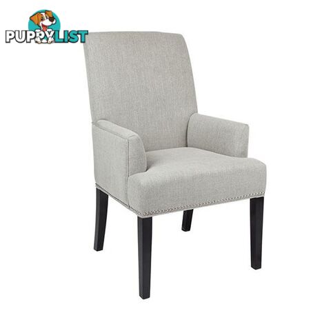 Grey Bentley Arm Chair - Arm Chair - 9320294108246