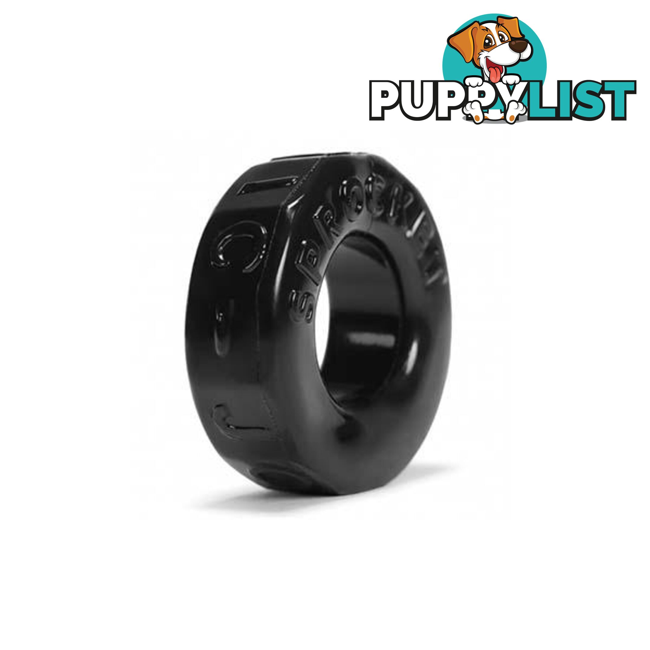 Sprocket Cockring Black - Adult Toys - 840215100399