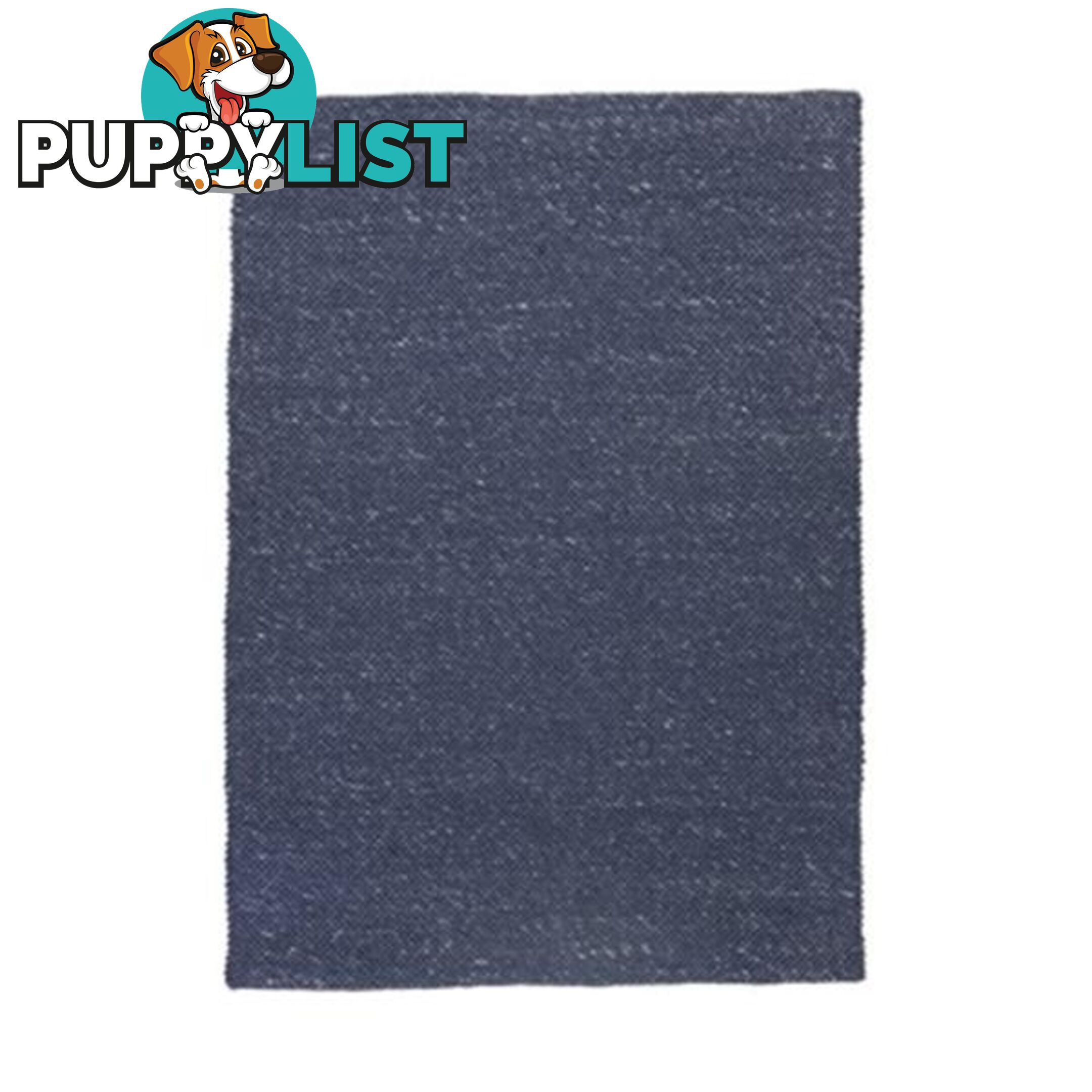 Oasis Handmade Navy Wool Rug - Unbranded - 7427046182775