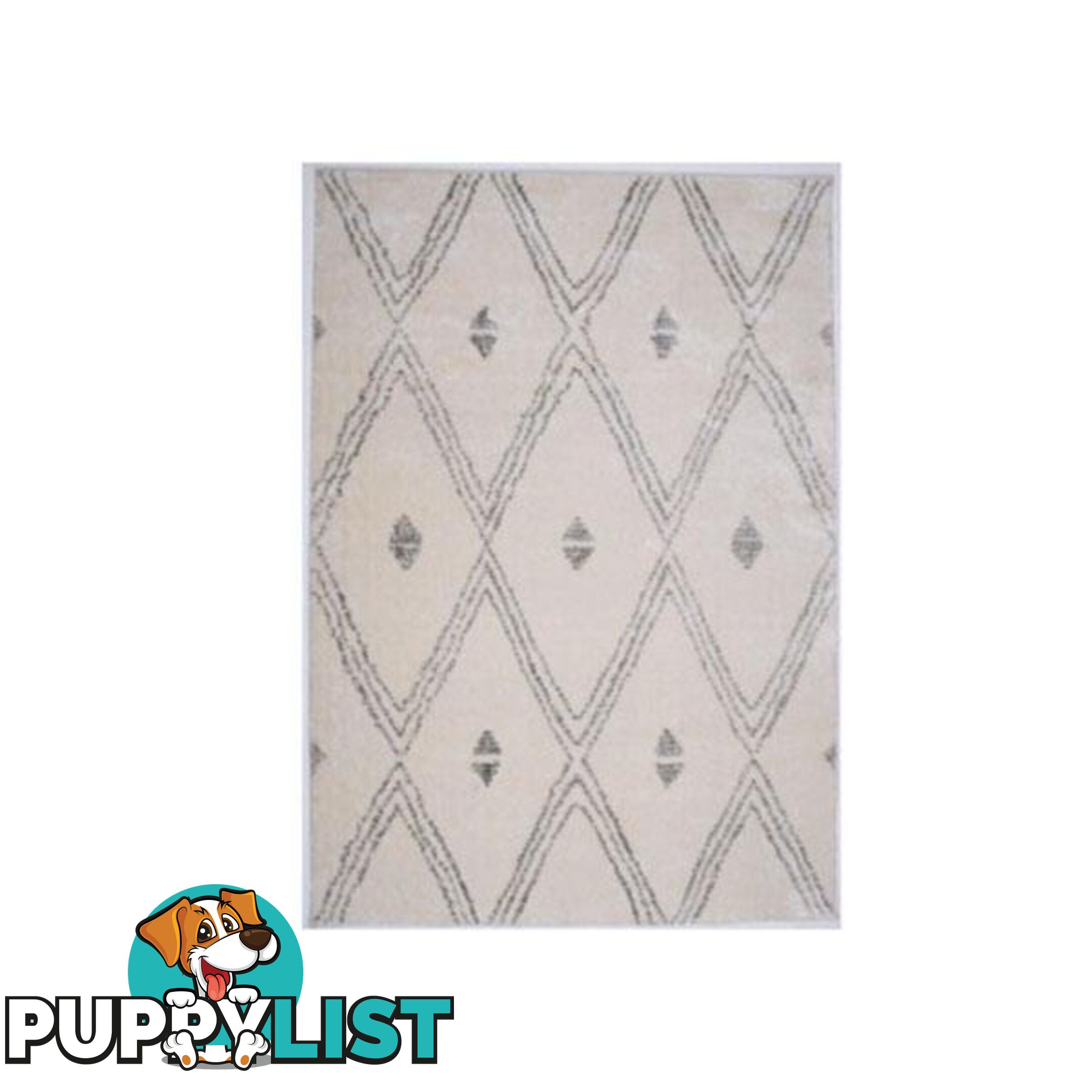 Soho Diamond Light Rug - Unbranded - 9476062079789