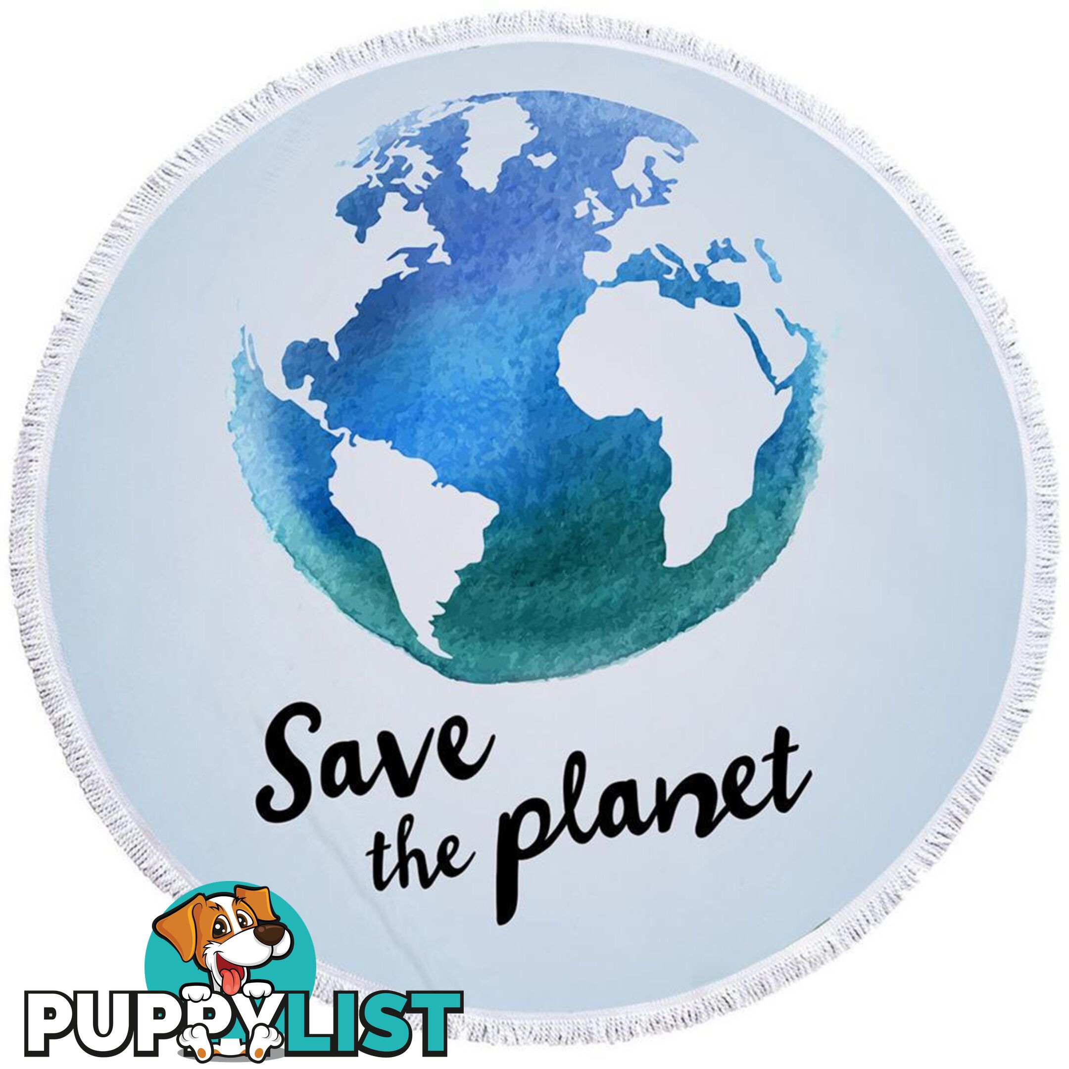 Save the Planet Beach Towel - Towel - 7427046344678