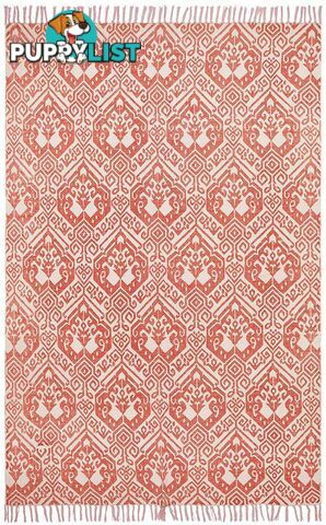 Zulu Totemic Passel Rust Rug - Unbranded - 9375321835404