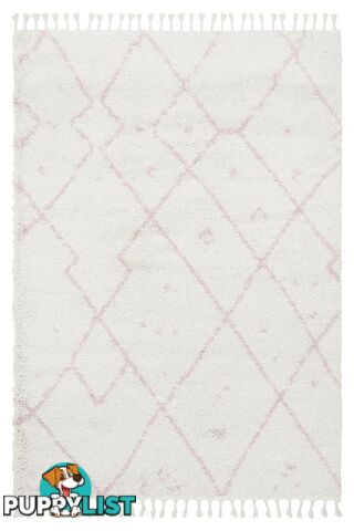 Saffron Yapboz Pink Rug - Unbranded - 9375321878449