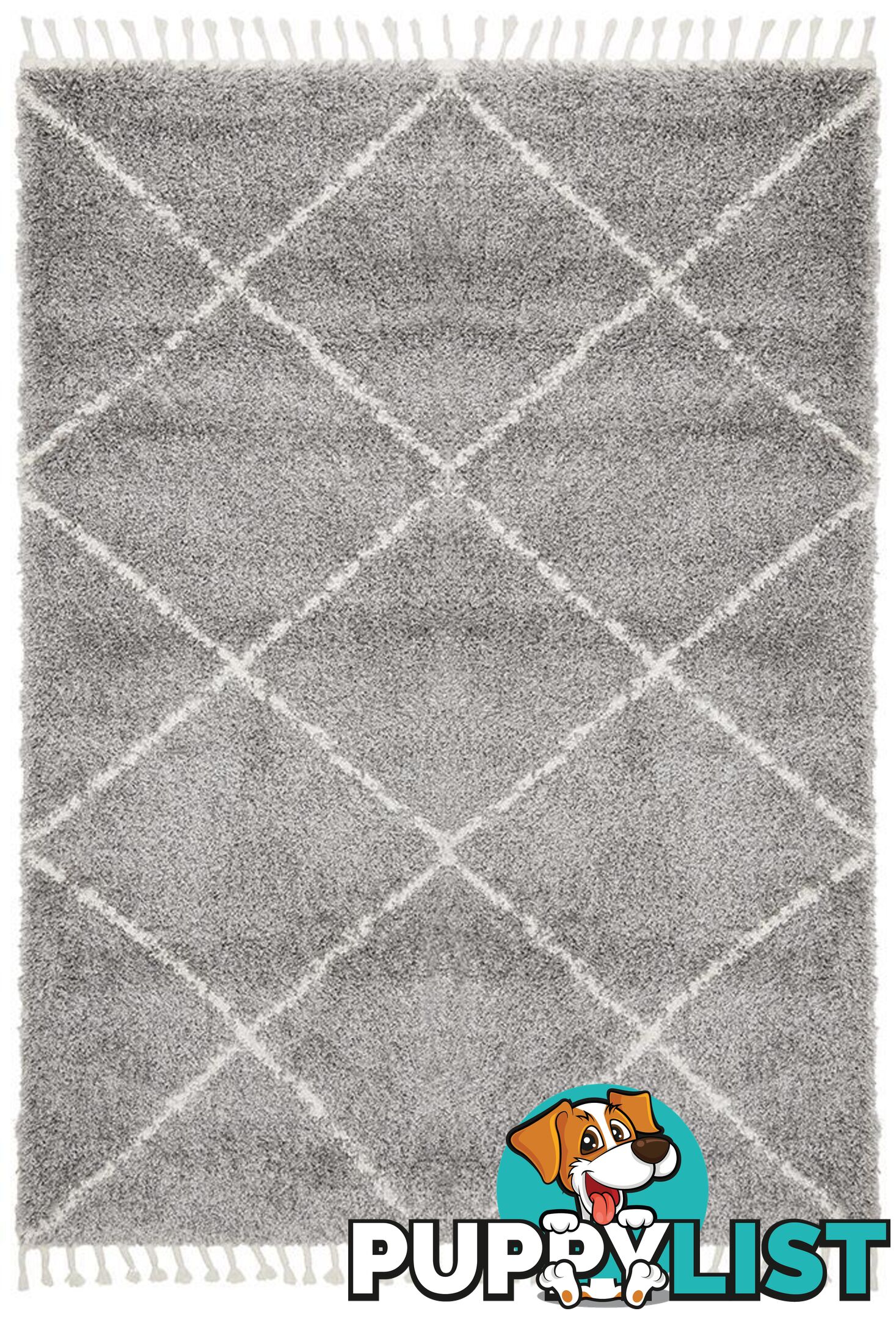 Saffron Elmas Silver Rug - Unbranded - 9375321877749