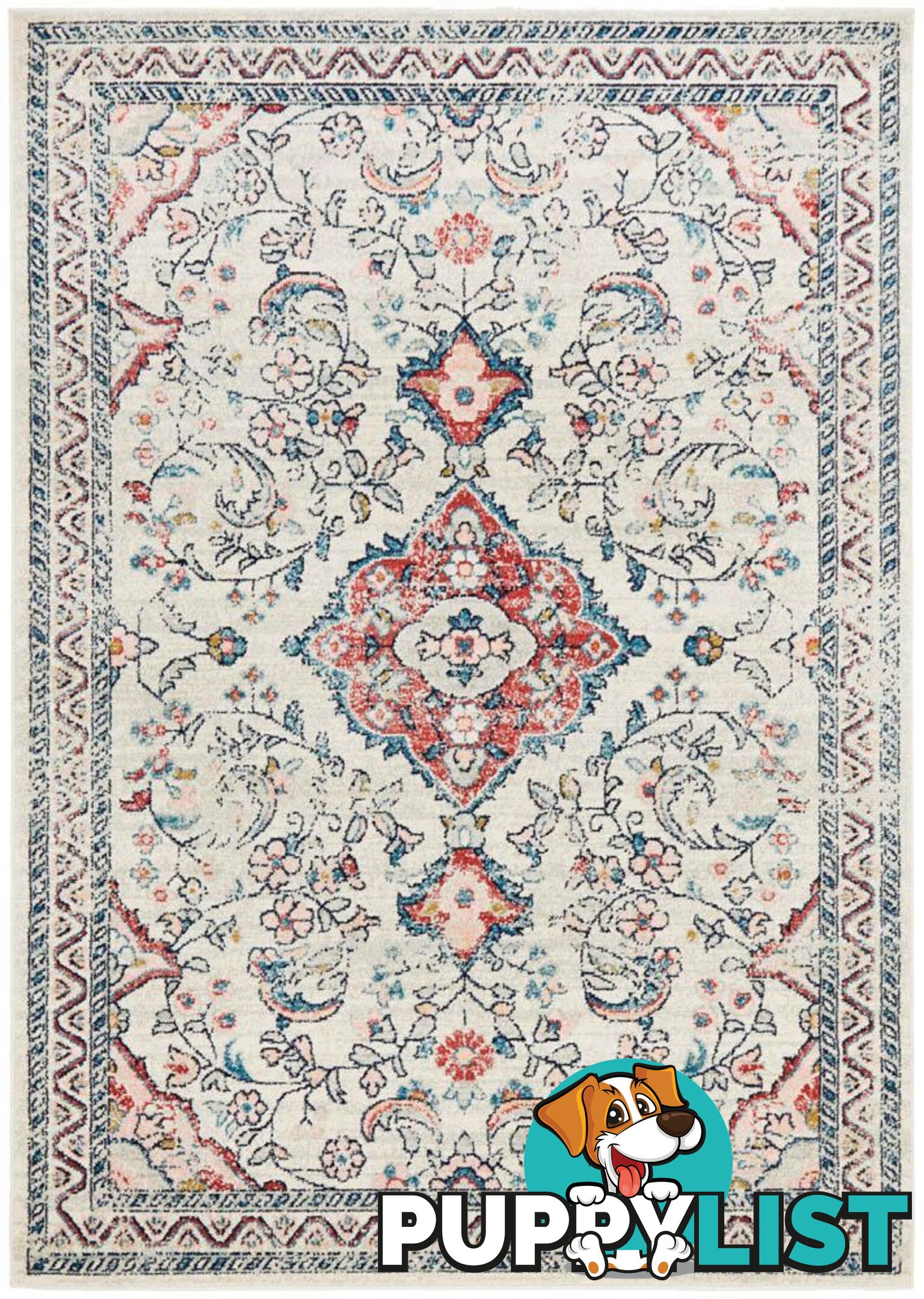 Avenue Pastel Rug - Unbranded - 9375321883498