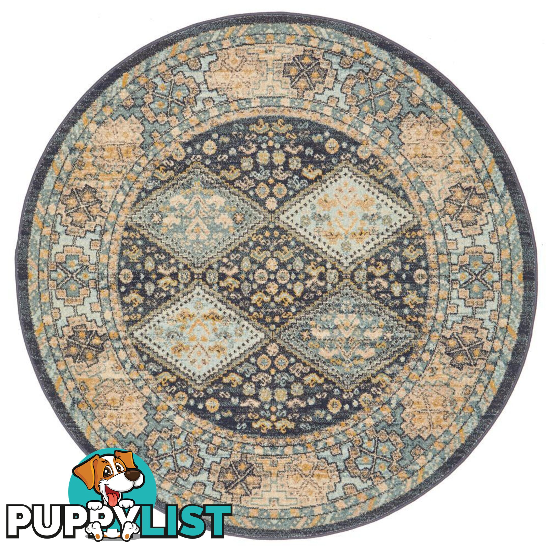 Legacy Round Donanma Rug - Unbranded - 9375321884686