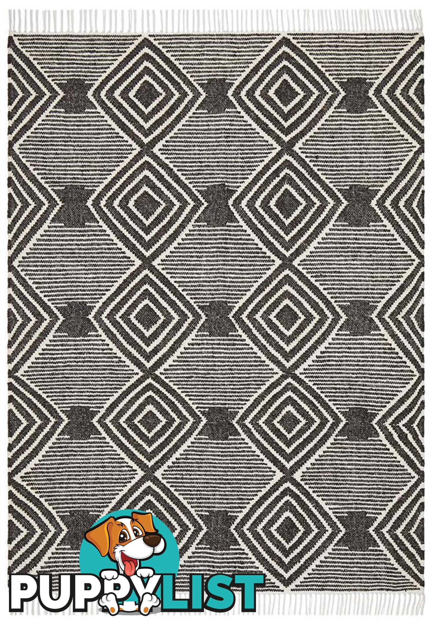 Miller Rhythm Dance Charcoal Rug - Unbranded - 9375321832144