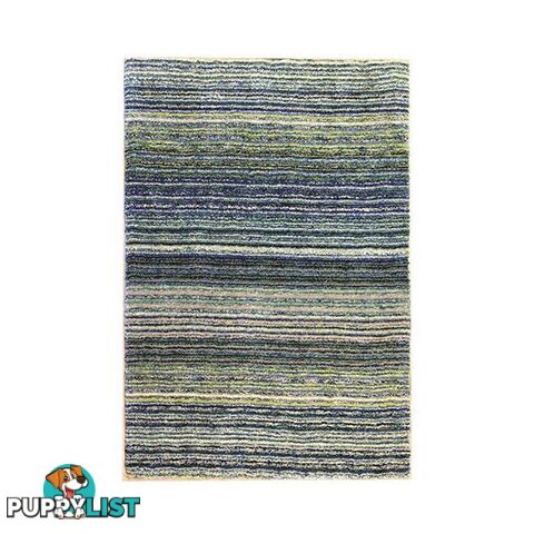 Contemporary Blue Multi Fleur Rug - Unbranded - 7427046168830