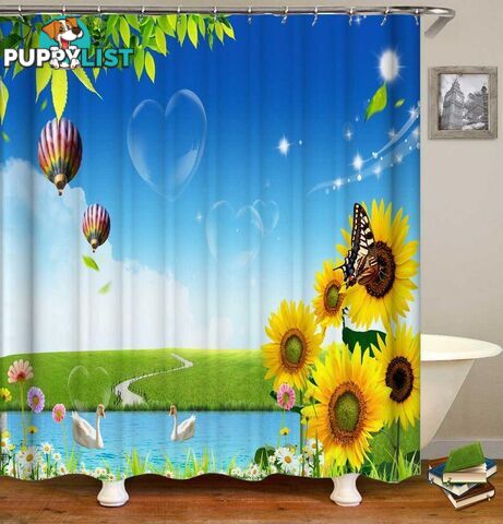 A Beautiful Day Shower Curtain - Curtain - 7427046069199