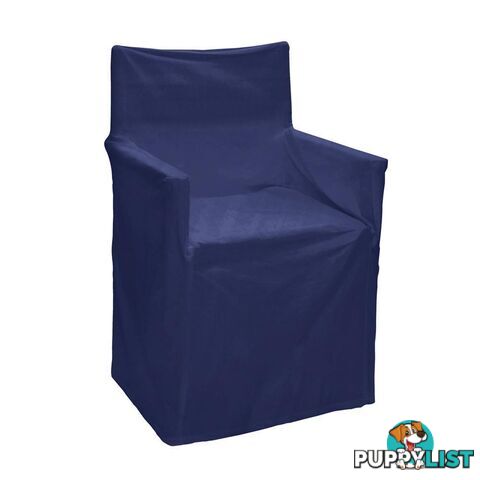 Outdoor Solid Director Chair Cover Std Blue - Unbranded - 7427046103664