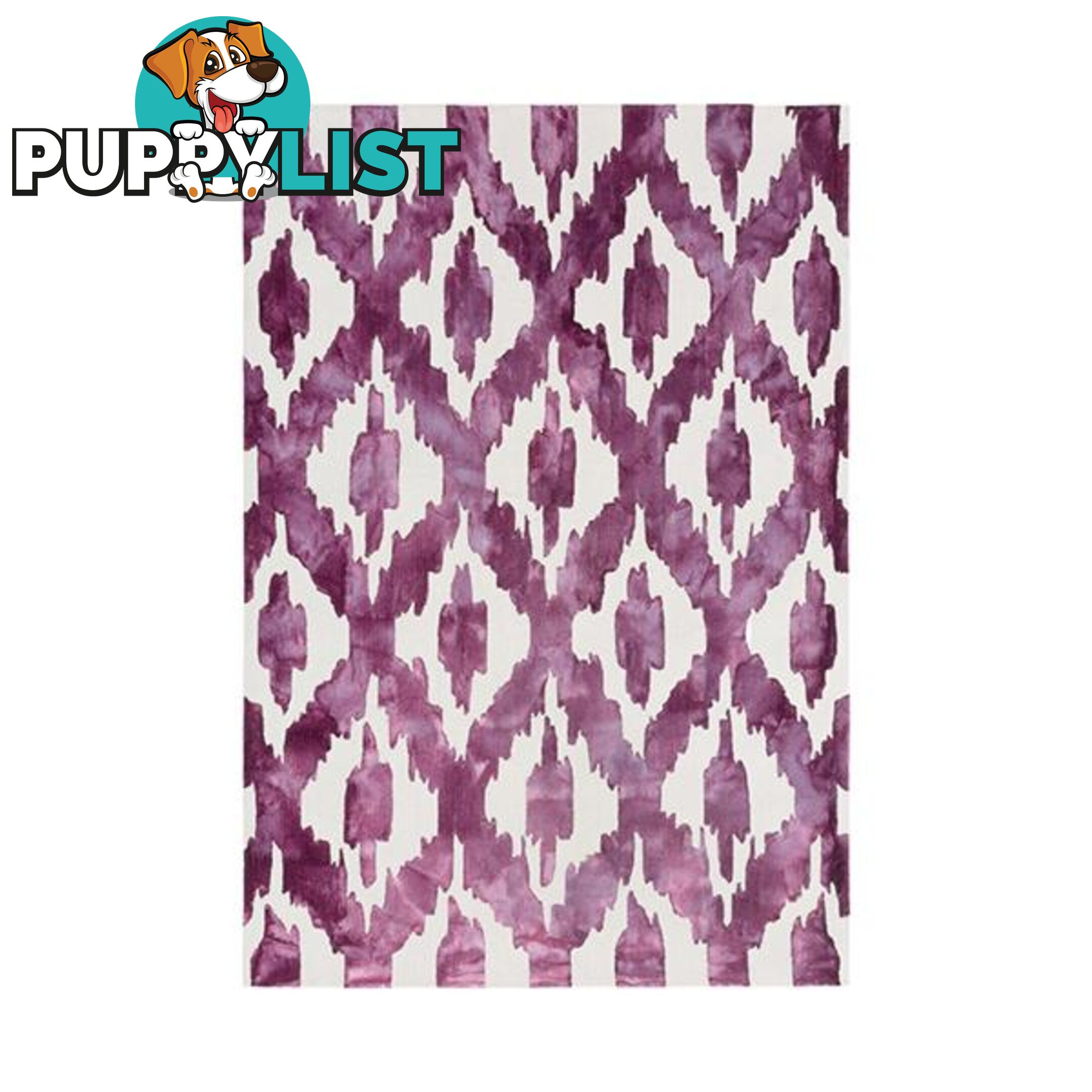 Pilgrim Burnt Polyester Earth Rug 200 x 290 Cm - Unbranded - 787976631949