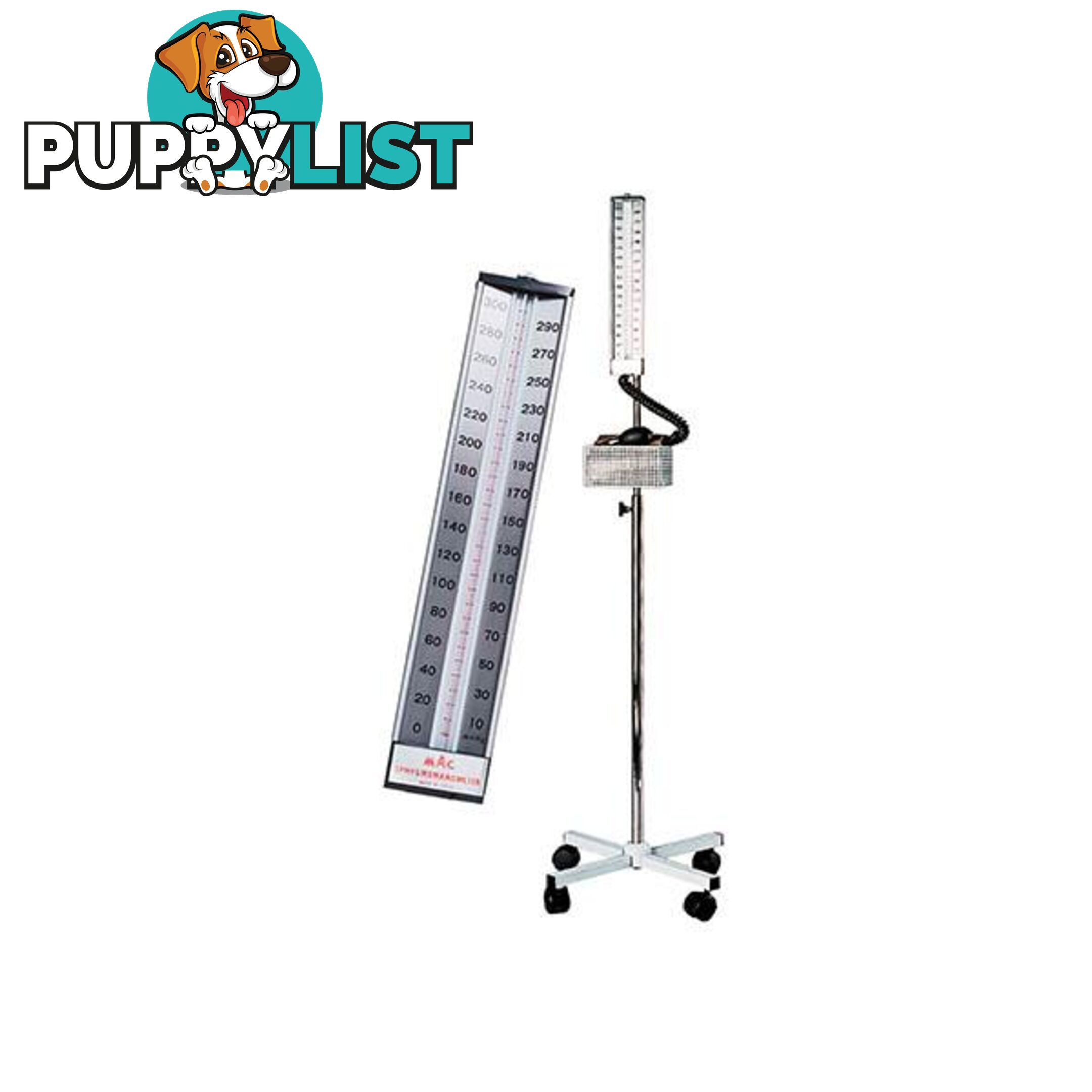 Trolley Mercurial Sphygmomanometer - Sphygmomanometer - 7427046222686