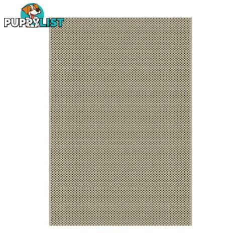 Polypropylene Twine Cream Grey Rug - Unbranded - 787976630744