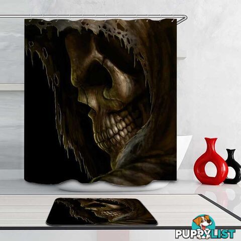 The Soul Taker Skull Shower Curtain - Curtain - 7427046058773