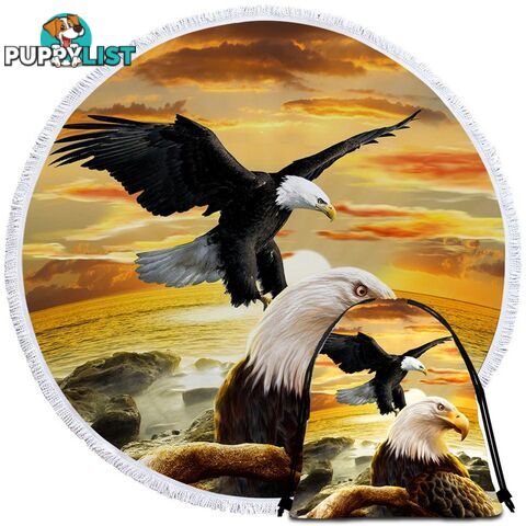 Stunning American Eagle Beach Towel - Towel - 7427046313421