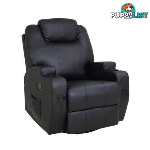 8 Point Heated Massage Sofa Recliner Chair - Massage Chair - 7427046146579