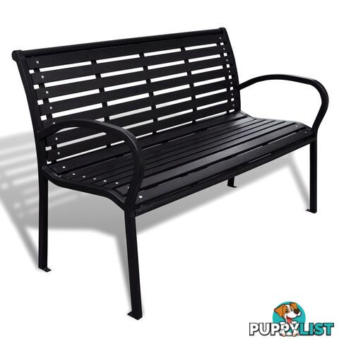 Garden Bench with Steel Frame - Unbranded - 4326500416032