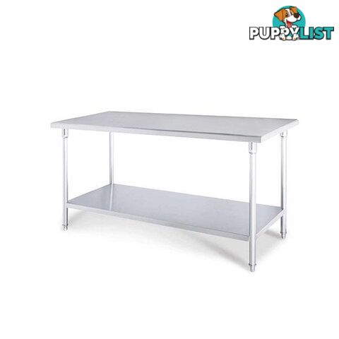 Soga 120X70X85Cm Commercial Kitchen Stainless Steel Prep Work Bench - Soga - 9476062126568