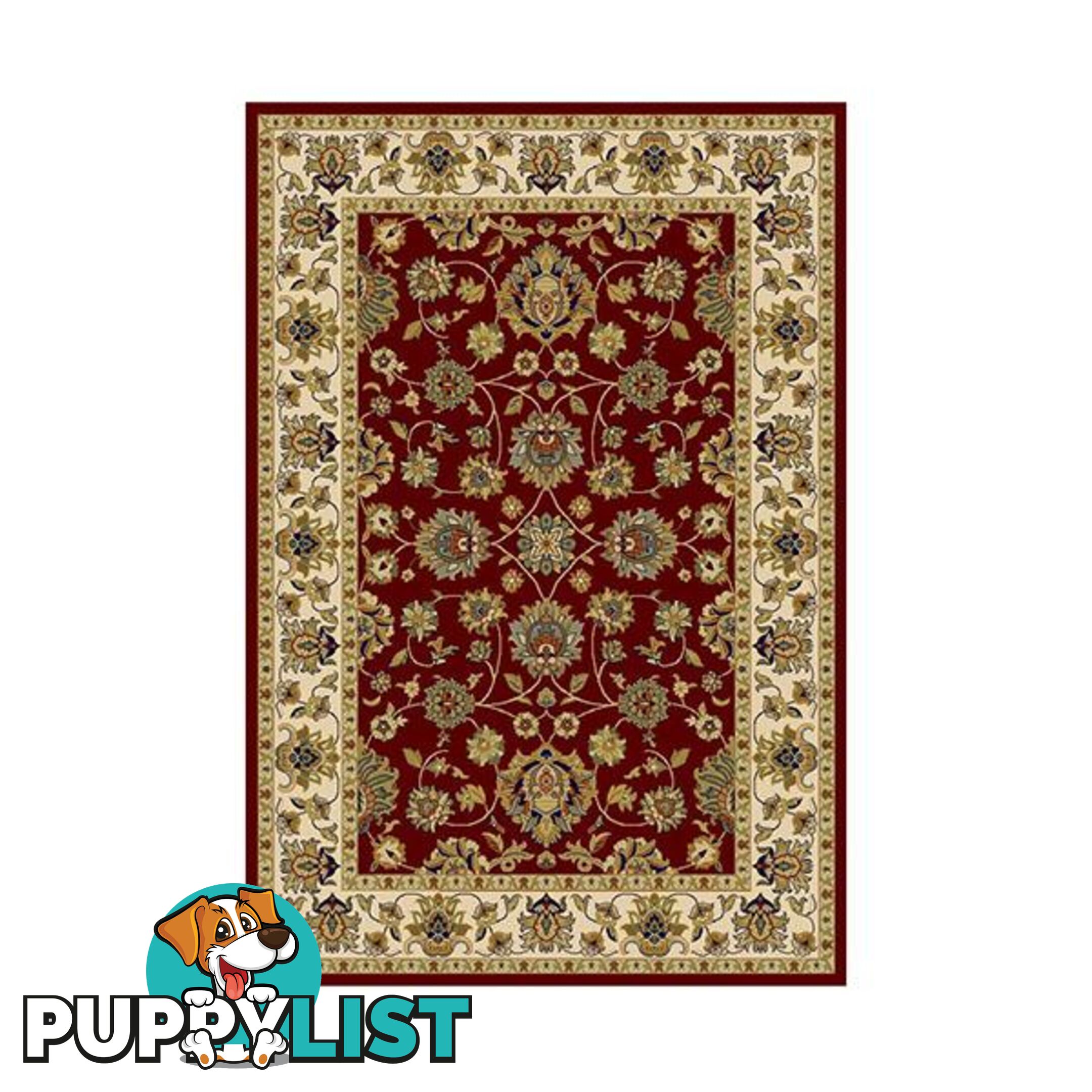 Agrabah Burgundy Traditional Rug - Unbranded - 9476062100032