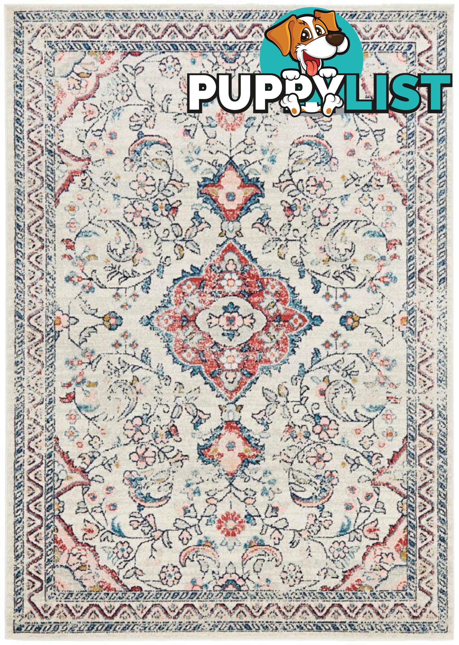 Avenue Pastel Rug - Unbranded - 9375321883511