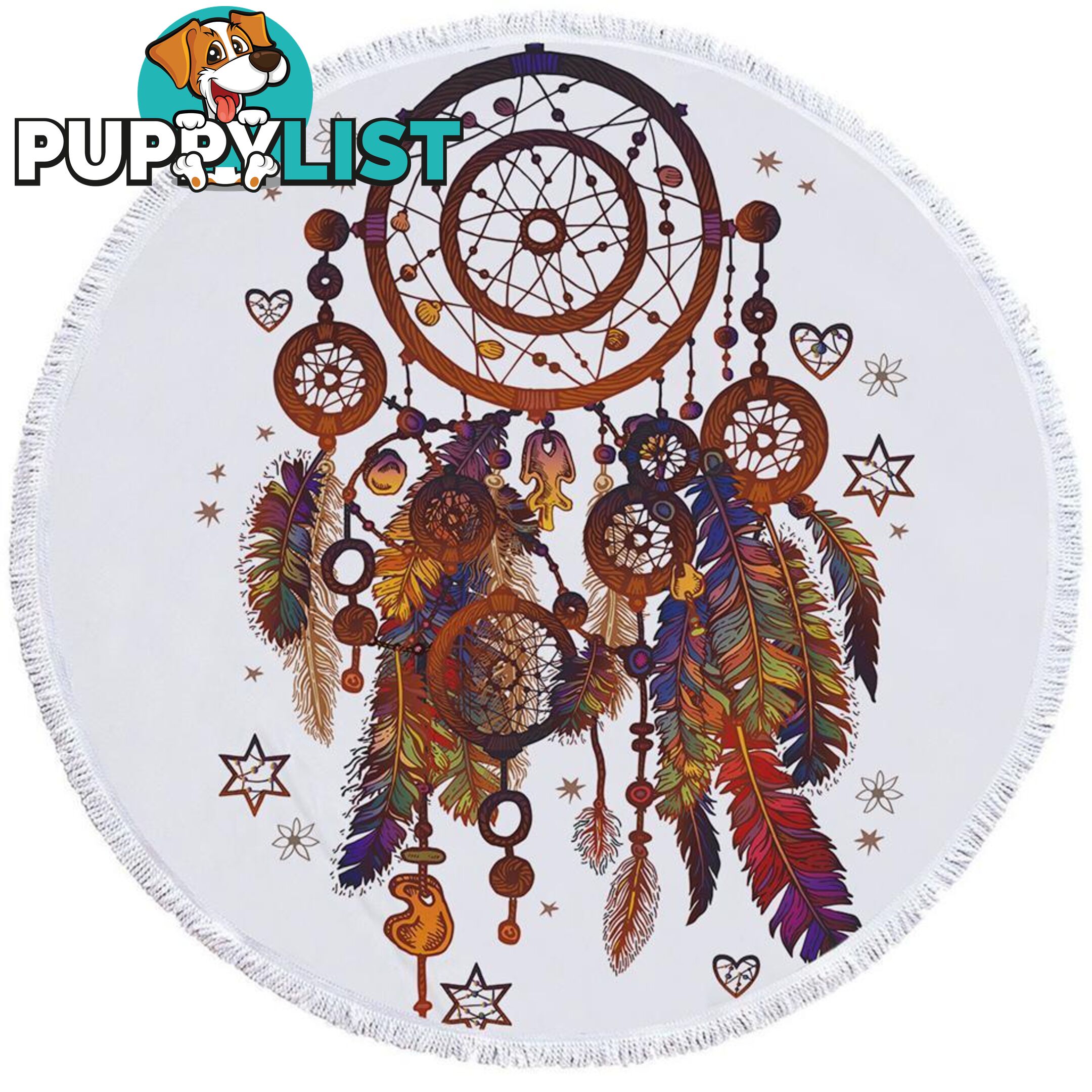 Stunning Dream Catcher Beach Towel - Towel - 7427046311250