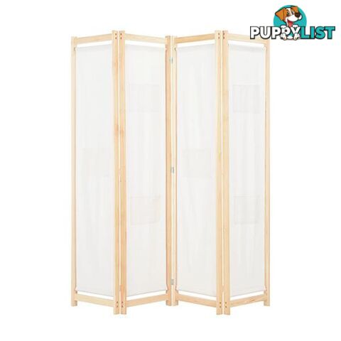 4 Panel Room Divider 160X170X4 Cm Fabric - Unbranded - 787976575915