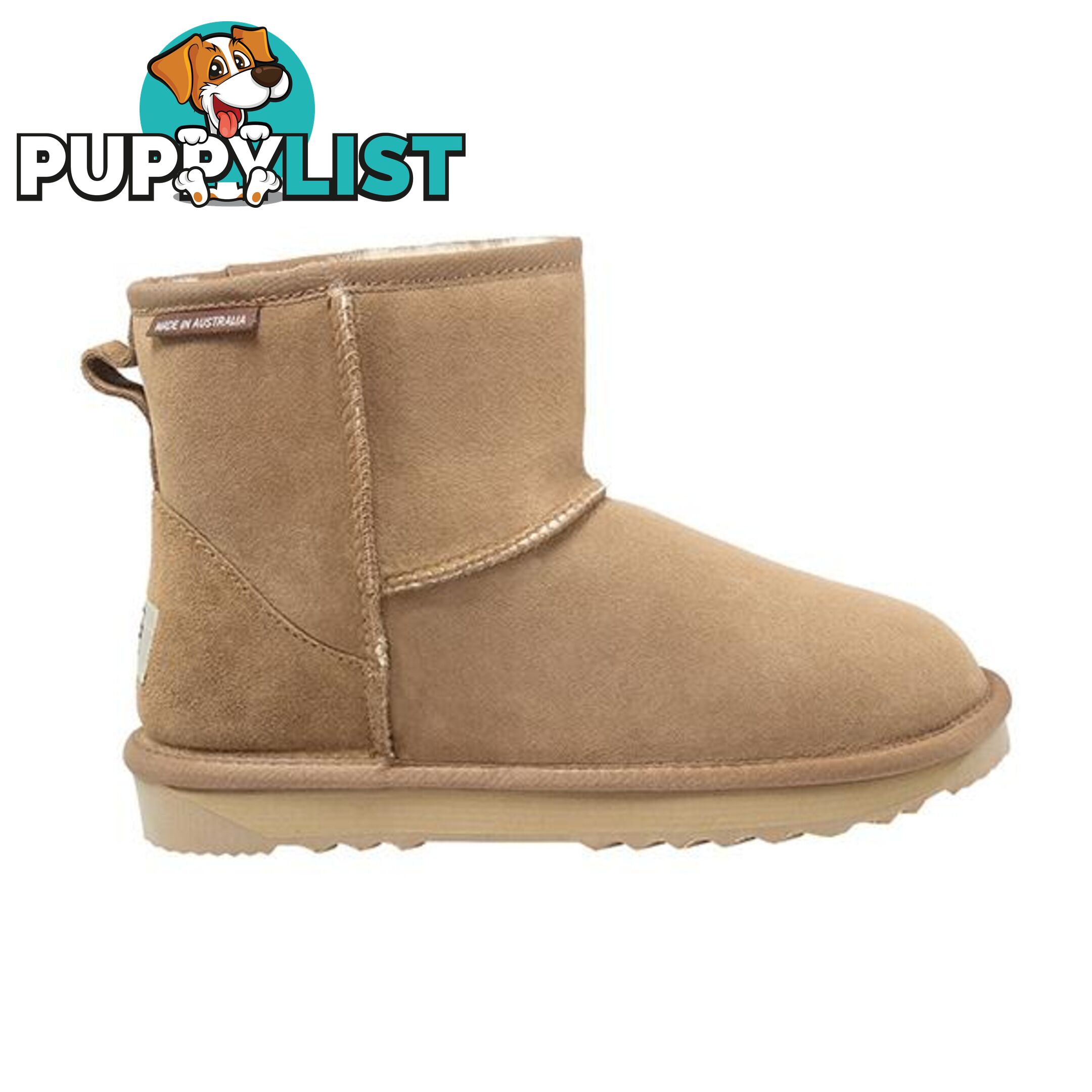 Comfort Me Australian Made Classic Mini Ugg Boot Chestnut - Comfort Me - 822427520714